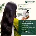 Rosemary anti-hair fall and hair growth sulfate-free shampoo and serum